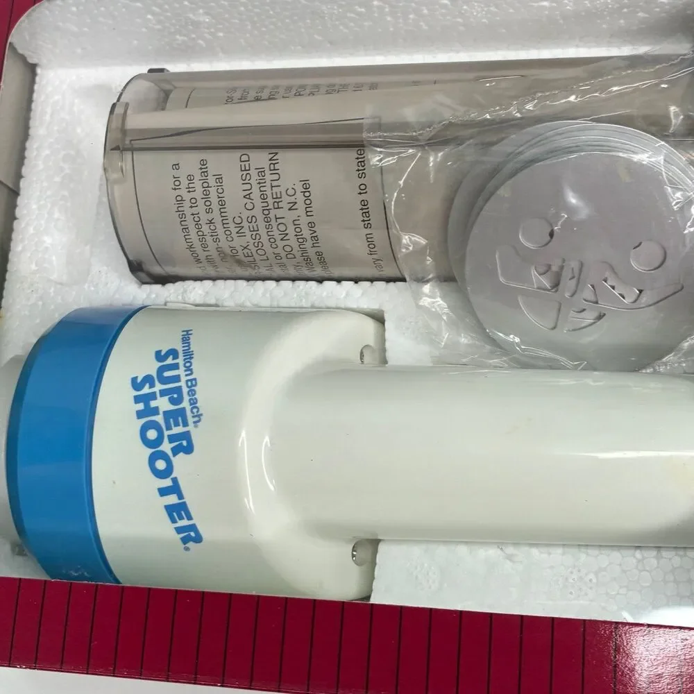 Hamilton Beach The Super Shooter Cordless Cookie Press & Food Decorator 80000